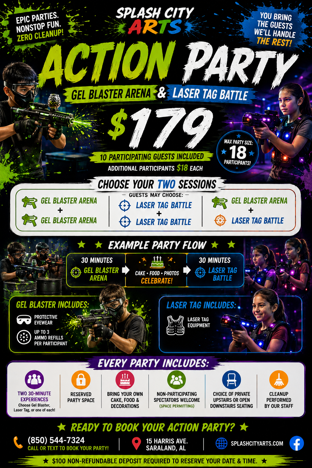 🎯Action Party🔫 - $179
