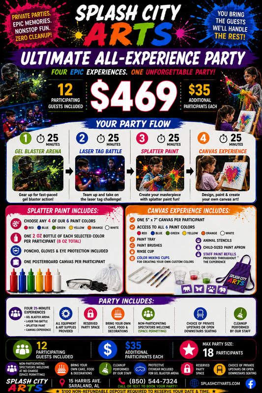 Ultimate All-Experience Party — $469
